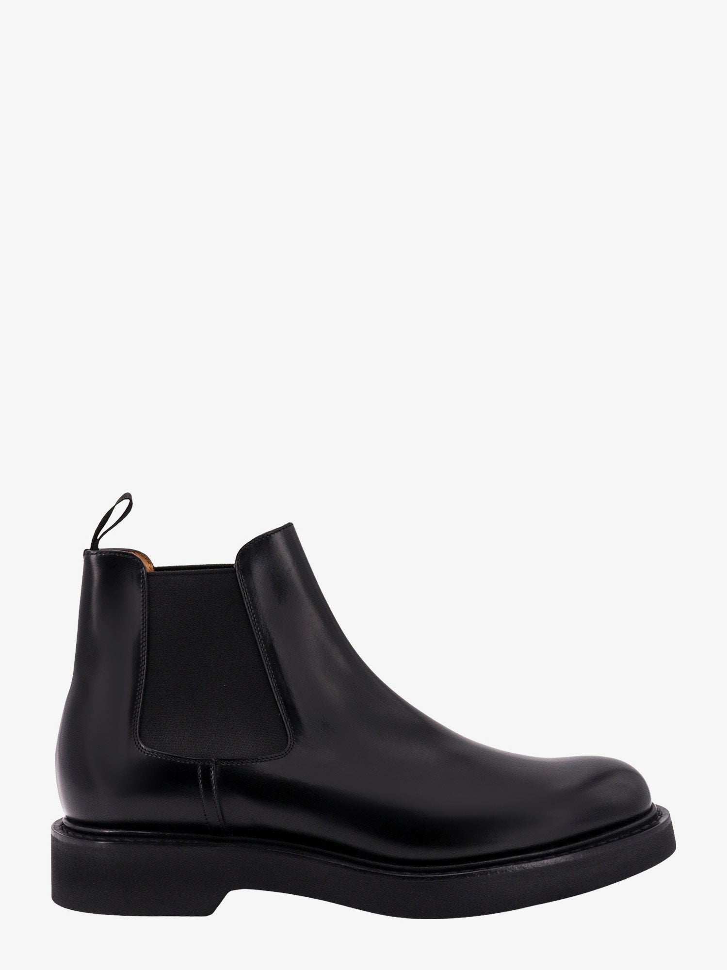 CHURCH’S - Church’s Black Leather Chelsea Boots - Home-&gt;Man-&gt;Shoes-&gt;Boots
