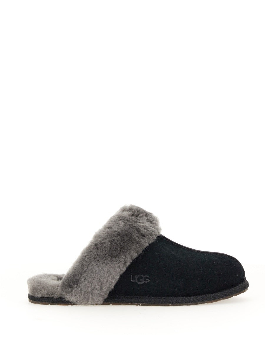 UGG Women's Slip on Sandal Scuffette Black UGG