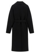 The Row Ciara Coat Black, view 2