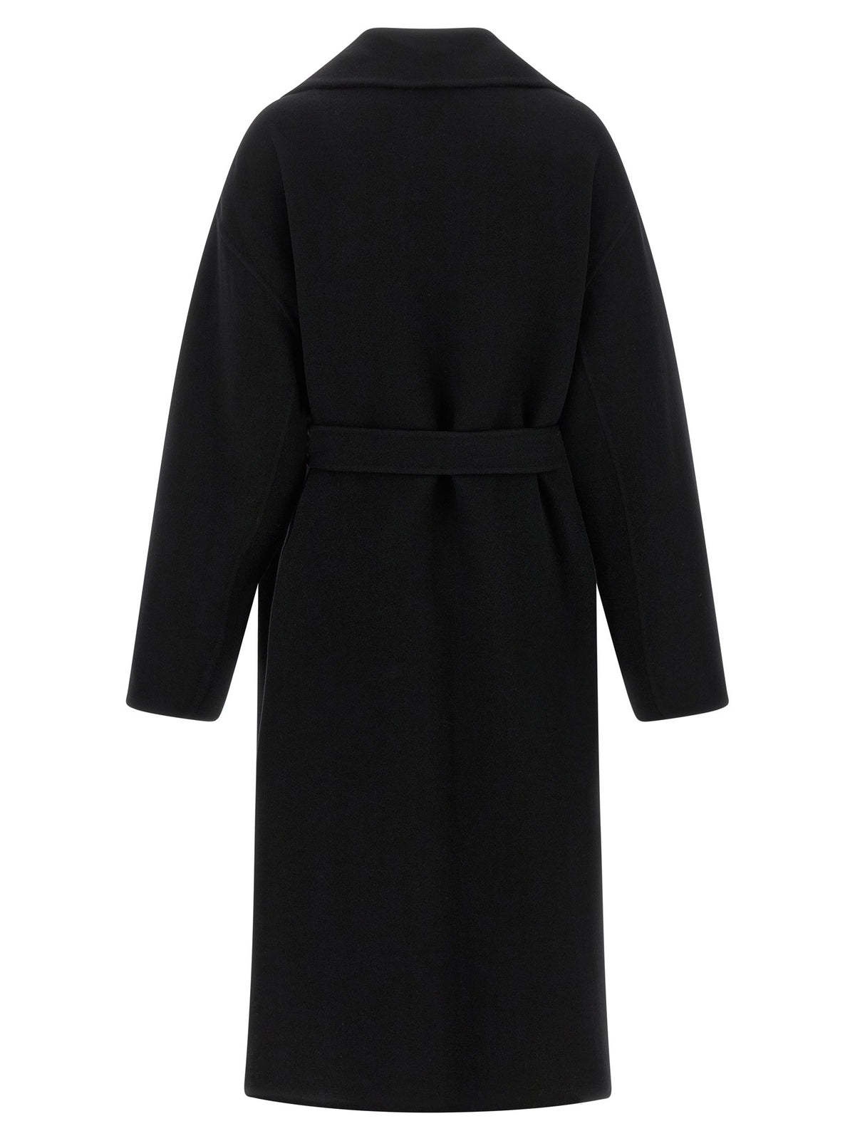 The Row Ciara Coat Black, view 2