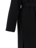 The Row Ciara Coat Black, view 4