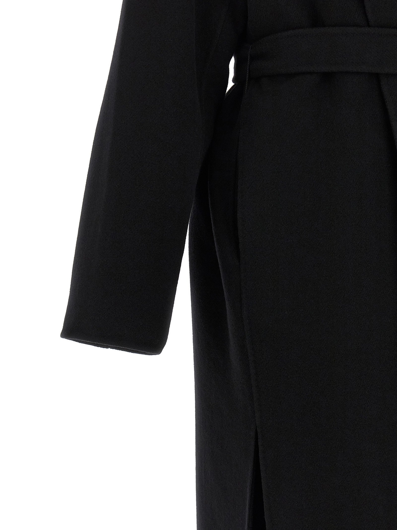 The Row Ciara Coat Black