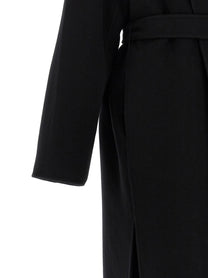 The Row Ciara Coat Black