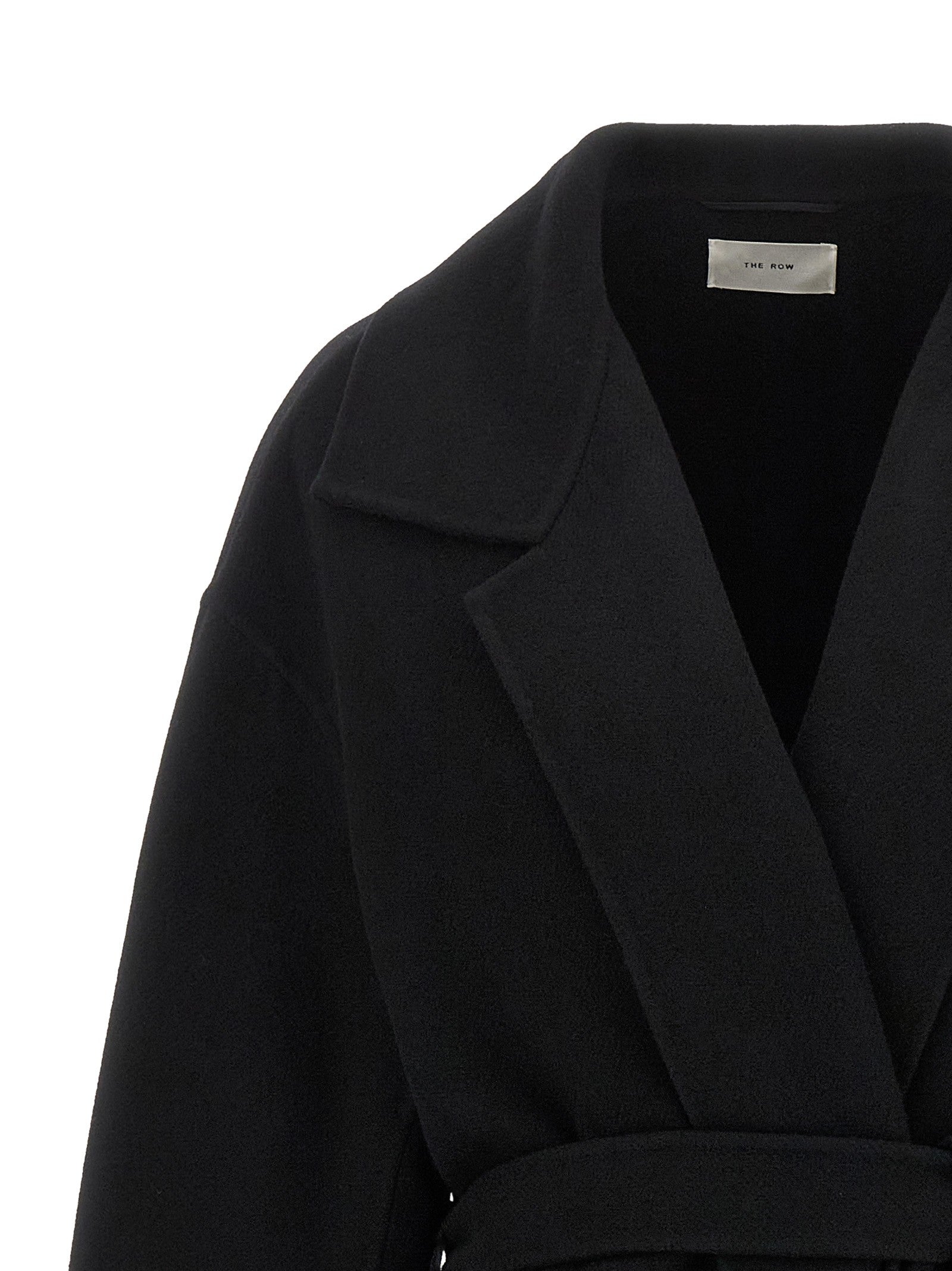 The Row Ciara Coat Black