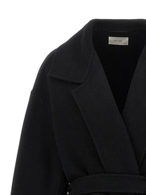 The Row Ciara Coat Black