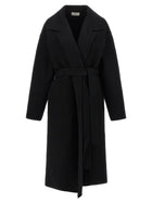 The Row Ciara Coat Black