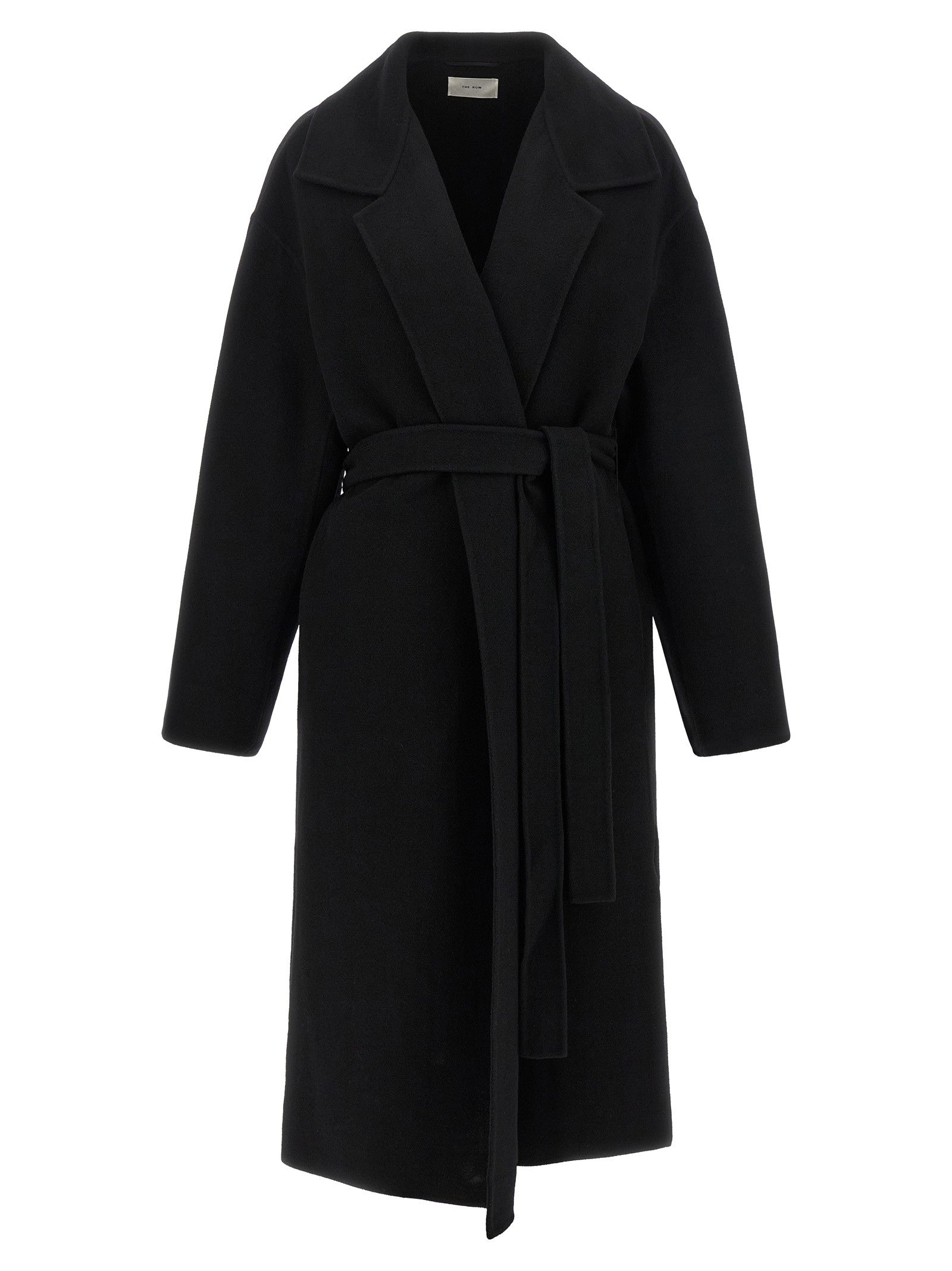 The Row Ciara Coat Black