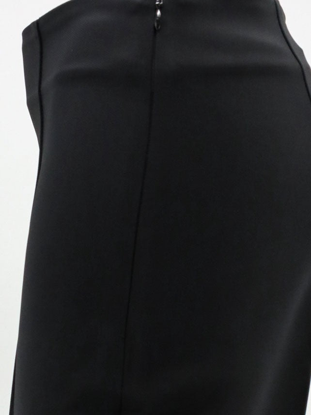Rohe Women's Cigarette Leg Stretch Viscose Trousers Black