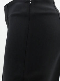 Rohe Women's Cigarette Leg Stretch Viscose Trousers Black