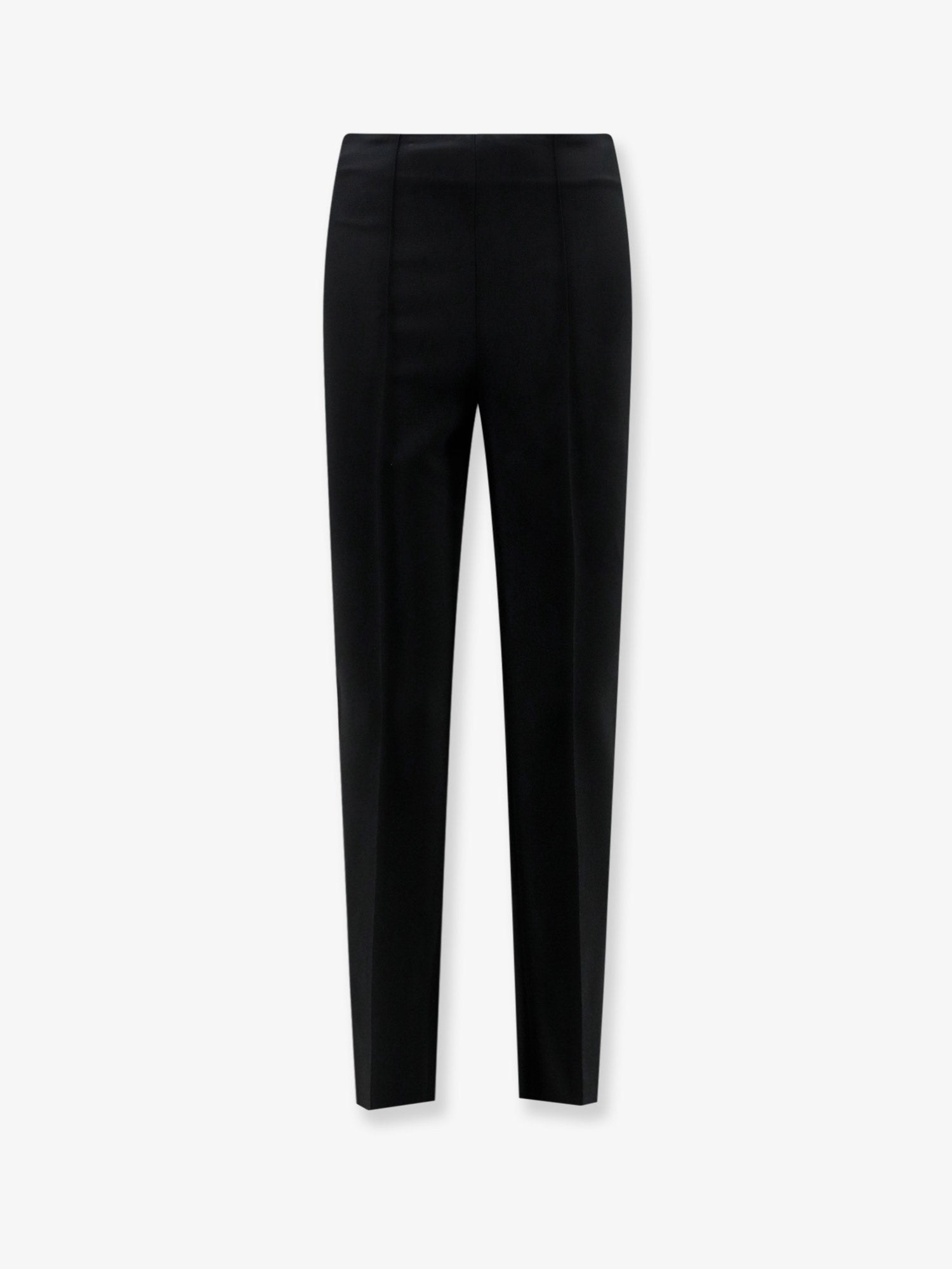 Rohe Women's Cigarette Leg Stretch Viscose Trousers Black