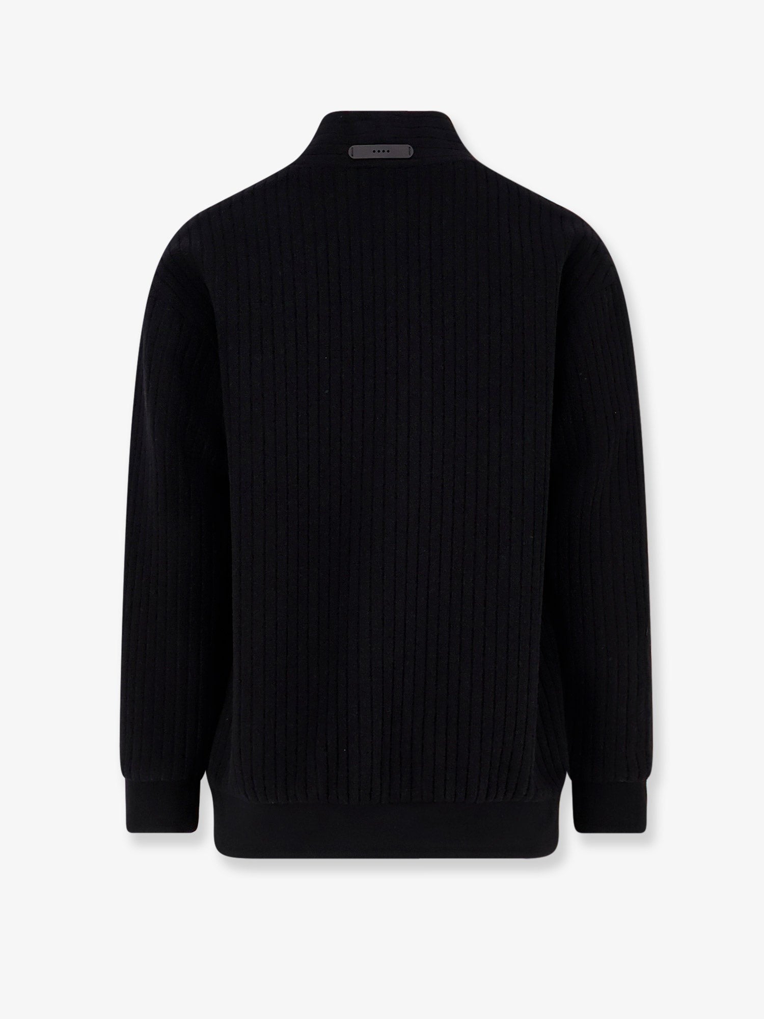 Hevò Men's Cimino Virgin Wool Coat Black