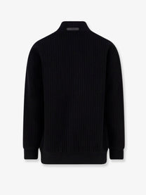 Hevò Men's Cimino Virgin Wool Coat Black