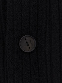 Hevò Men's Cimino Virgin Wool Coat Black
