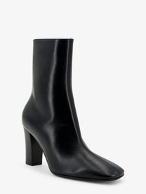 The Row Women's Cindy Leather Boots Black