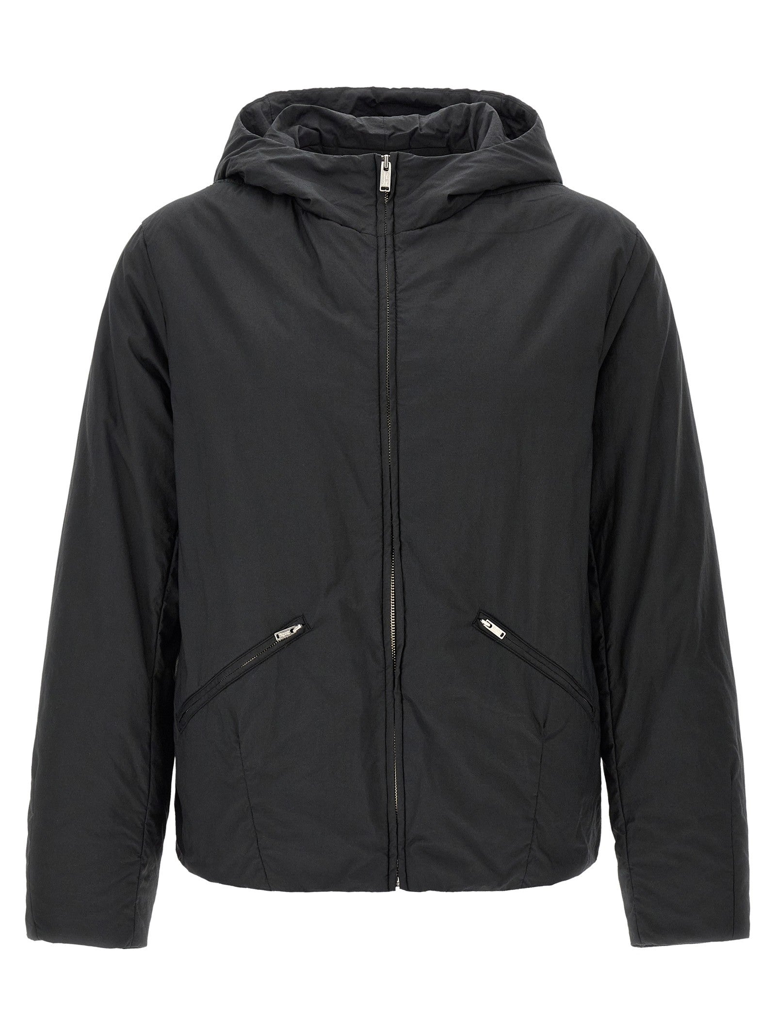 Undercover Cindy Sherman Print Hooded Jacket Black