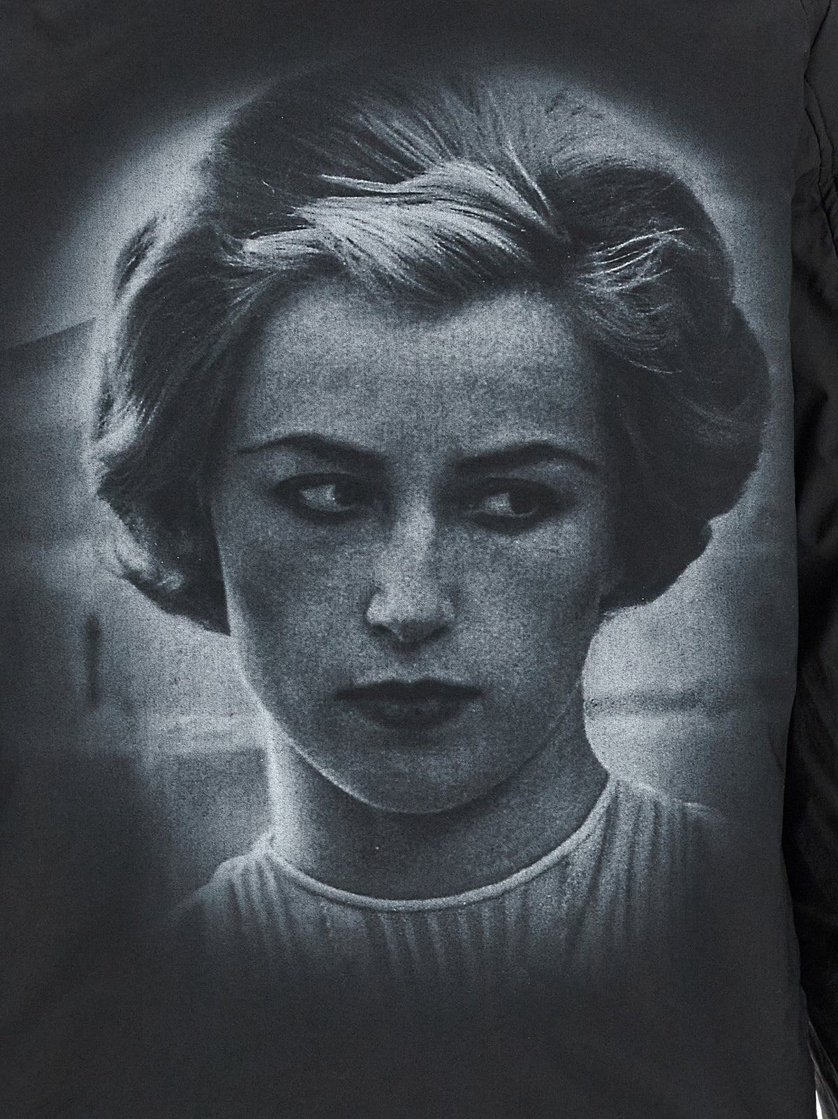 Undercover Cindy Sherman Print Hooded Jacket Black, view 5