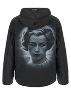 Undercover Cindy Sherman Print Hooded Jacket Black, view 2