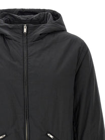 Undercover Cindy Sherman Print Hooded Jacket Black