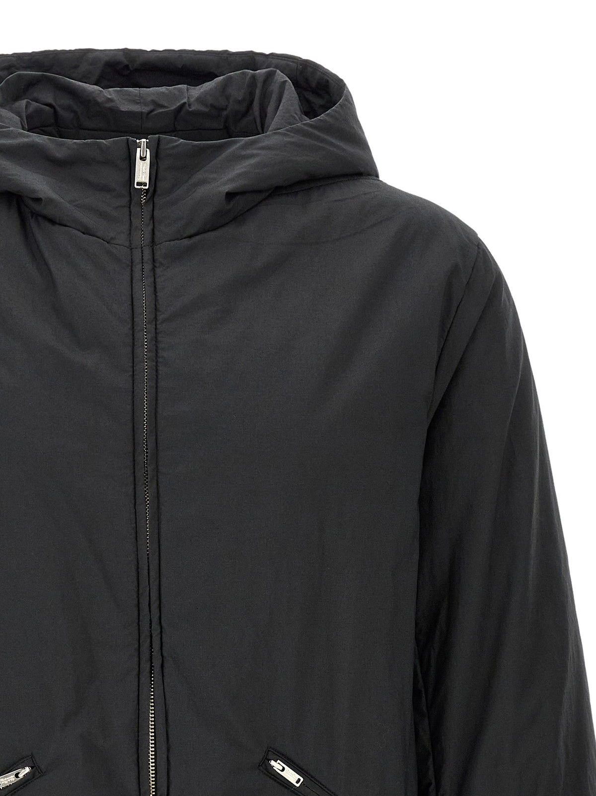 Undercover Cindy Sherman Print Hooded Jacket Black, view 3