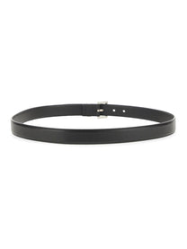 Saint Laurent Men's Cintura Cassandre Black