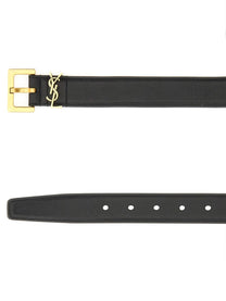 Saint Laurent Women's Cintura Cassandre Black