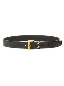 Saint Laurent Women's Cintura Cassandre Black