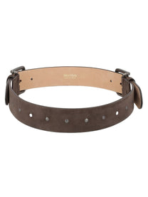 Max Mara Women's Studded Belt Grey