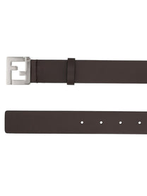 Fendi Men's Buckle Belt Brown