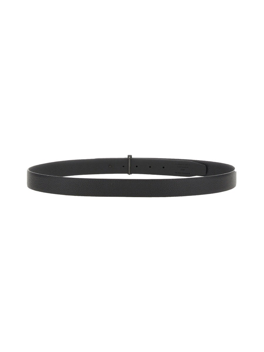 Tom Ford Men's Cintura Con Fibbia Black