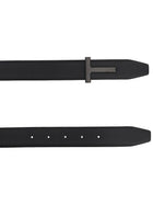 Tom Ford Men's Reversible Icon Belt Black, view 2