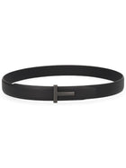 Tom Ford Men's Reversible Icon Belt Black