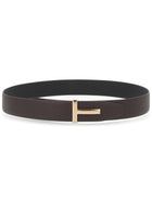 Tom Ford Men's Reversible Icon Belt Brown