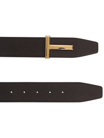 Tom Ford Men's Cintura Con Fibbia Brown