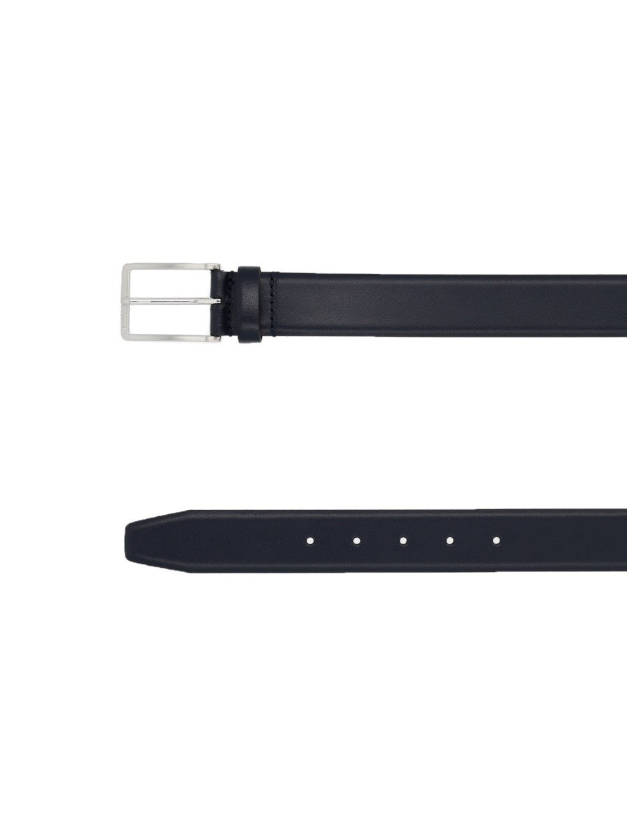 BOSS Men's Cintura Con Fibbia Blue