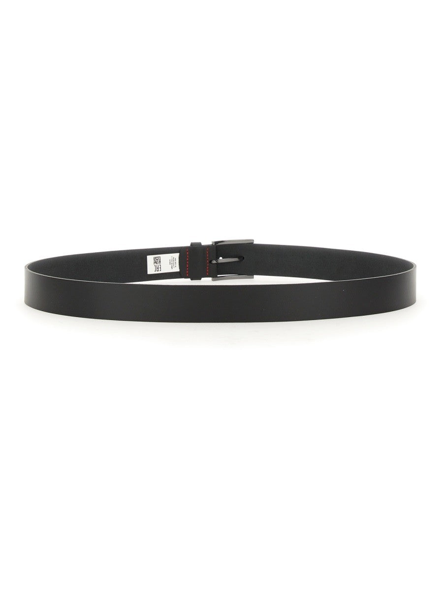 HUGO BOSS Men's Belt Black, view 3