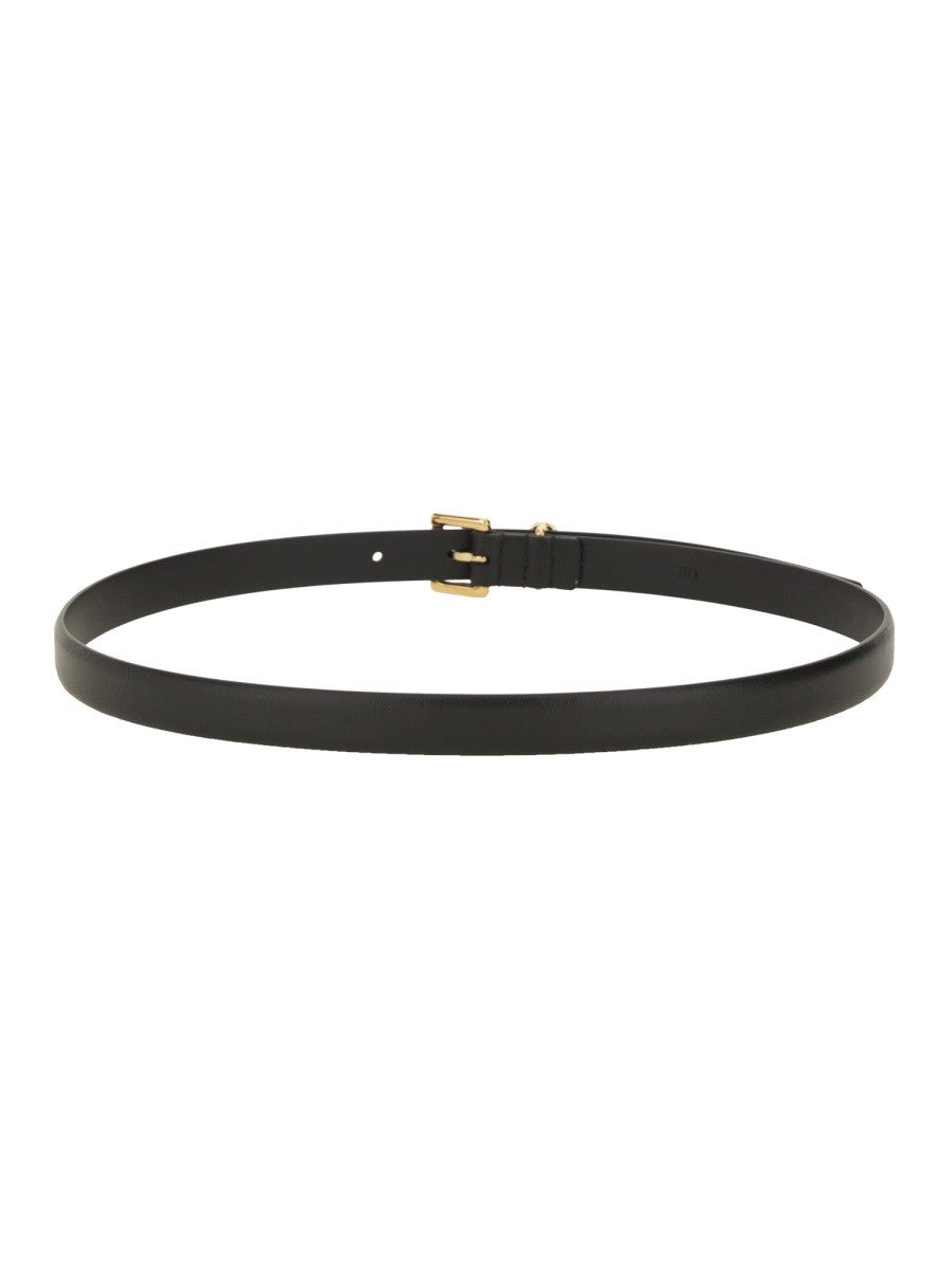 Ferragamo Women's Cintura Doppio Gancini Black