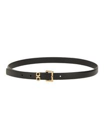 Ferragamo Women's Cintura Doppio Gancini Black