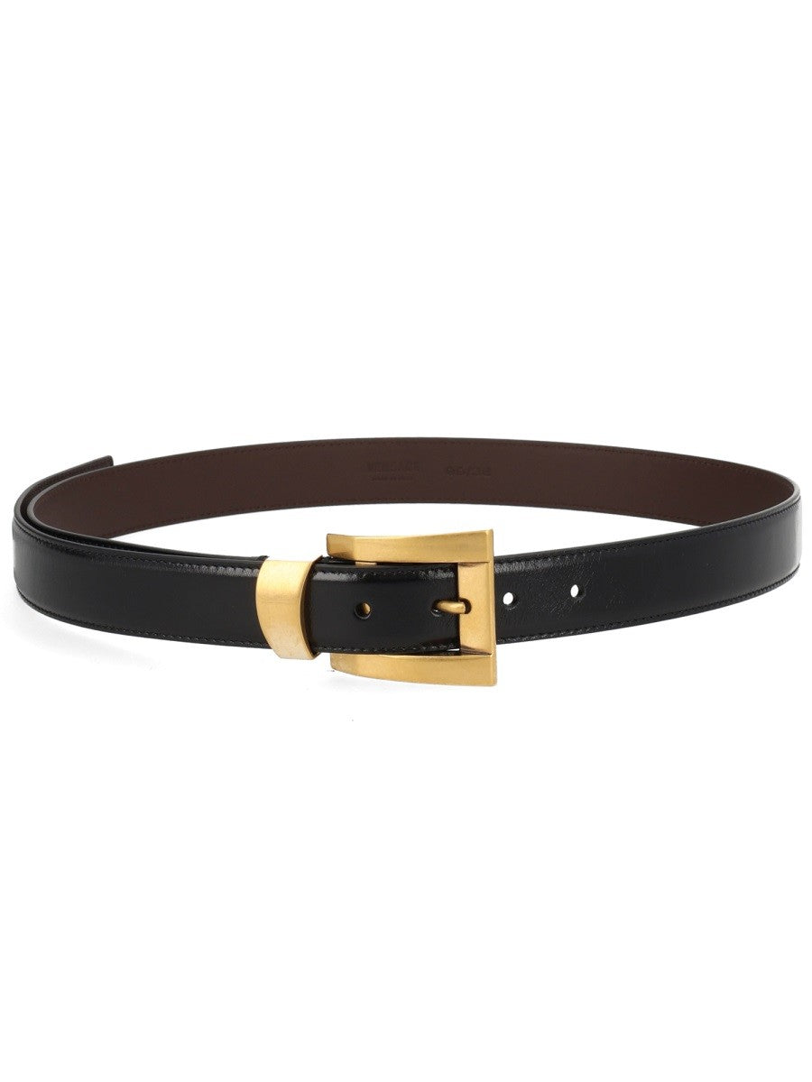 Versace Women's Cintura in Pelle Black