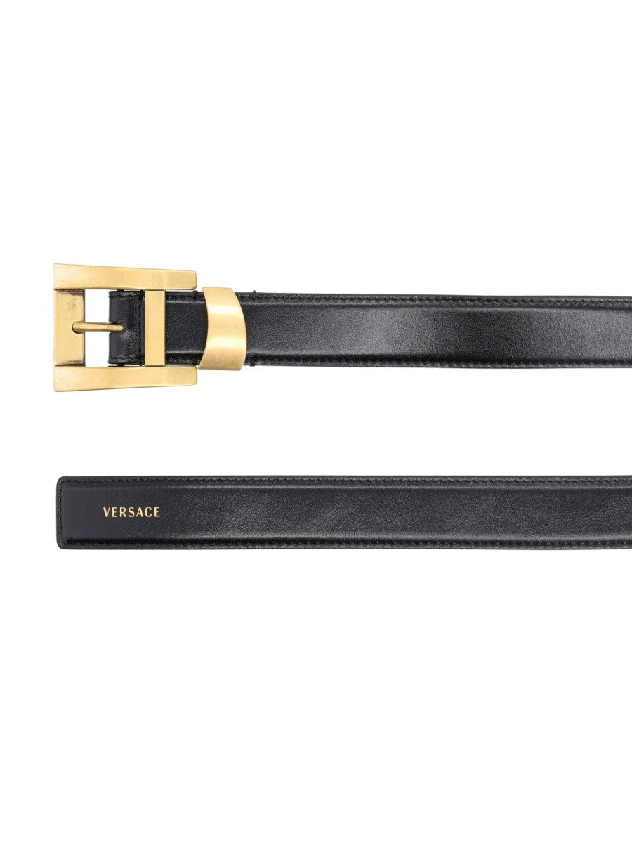 Versace Women's Cintura in Pelle Black