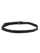 Our Legacy Men's Leather Belt Black