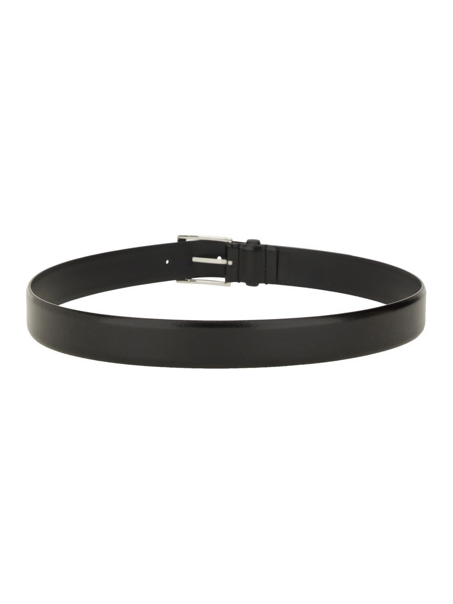 Boss Men's Leather Belt Black