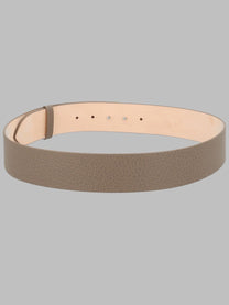 Maison Margiela Unisex Cintura in Pelle Beige