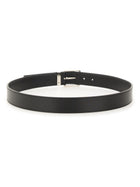 Givenchy Men's Leather Gentlemen Belt Black, view 3