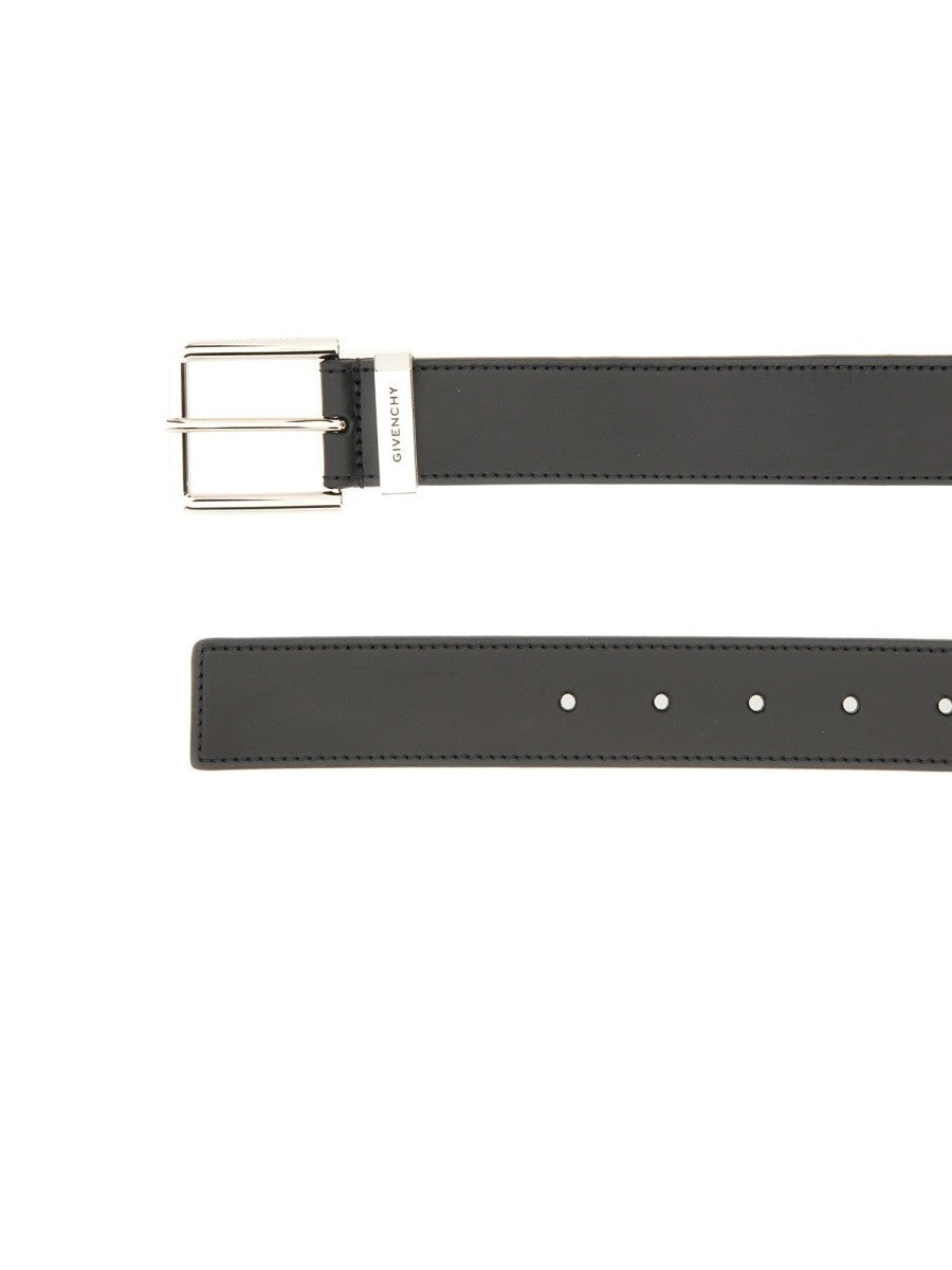 Givenchy Men's Cintura Gentlemen in Pelle Black