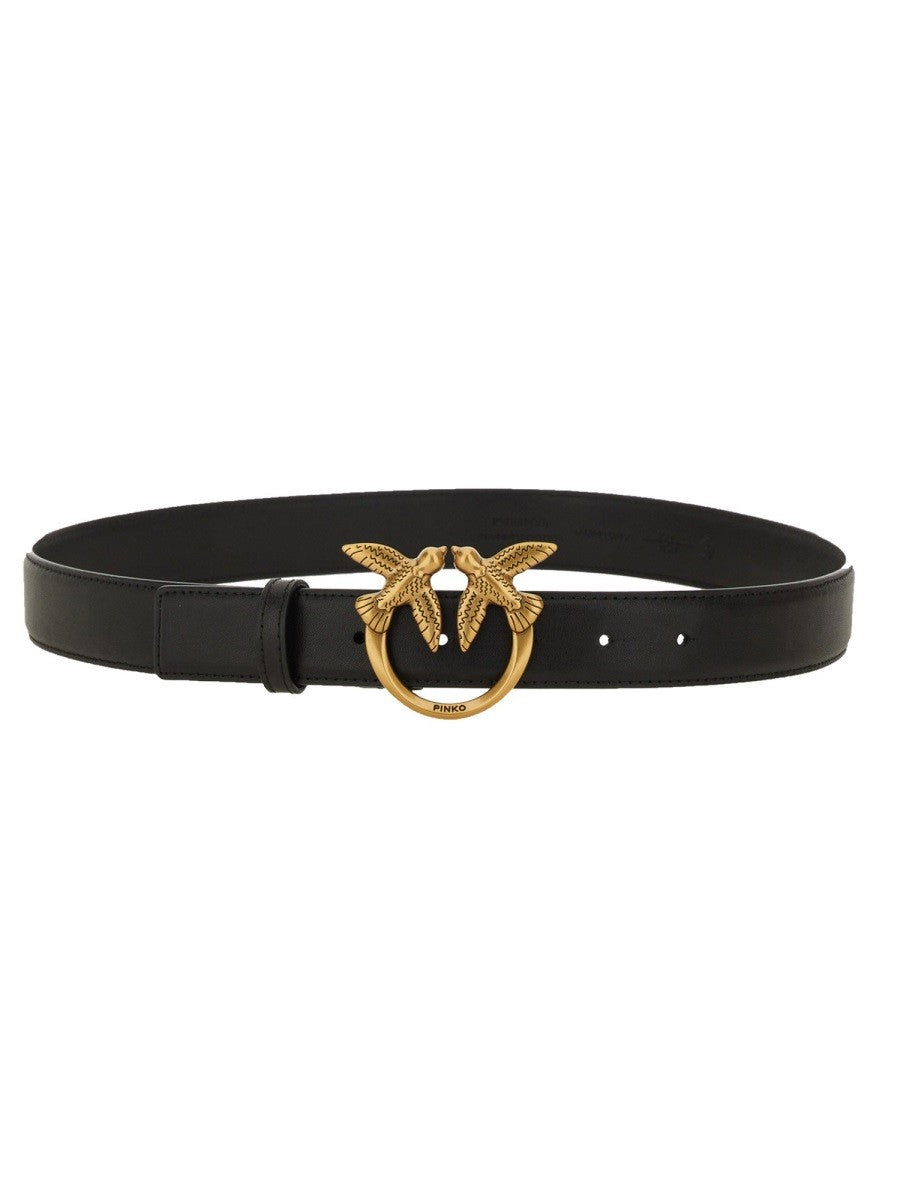 Pinko Women's Cintura Love Berry Black