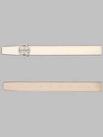 Tory Burch Women's Cintura Miller Reversibile White