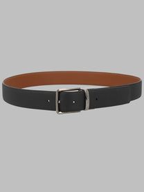 Zegna Men's Cintura Reversibile in Pelle Brown