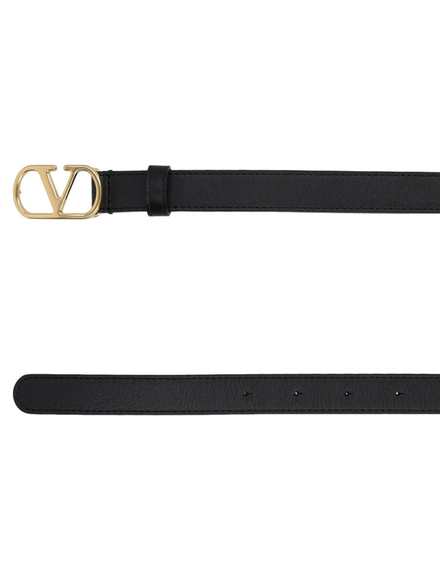 Valentino Women's Vlogo Signature Belt Black
