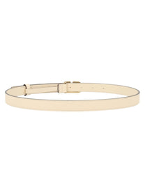Valentino Women's Vlogo Signature Belt White
