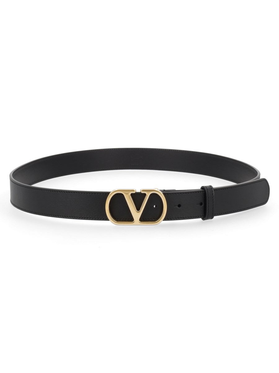 Valentino Men's Cintura Vlogo Signature Black
